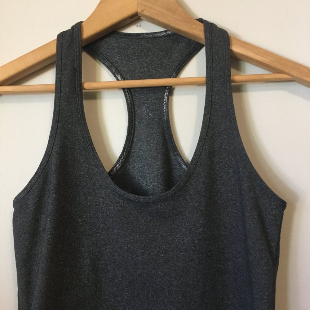 Lululemon Heathered Grey Racerback Tank Top - Picture 6 of 15